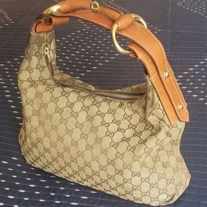 Authentic Gucci Horsebit Sholder Bag